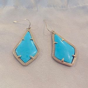 Kendra Scott Alex Earrings in Turquoise